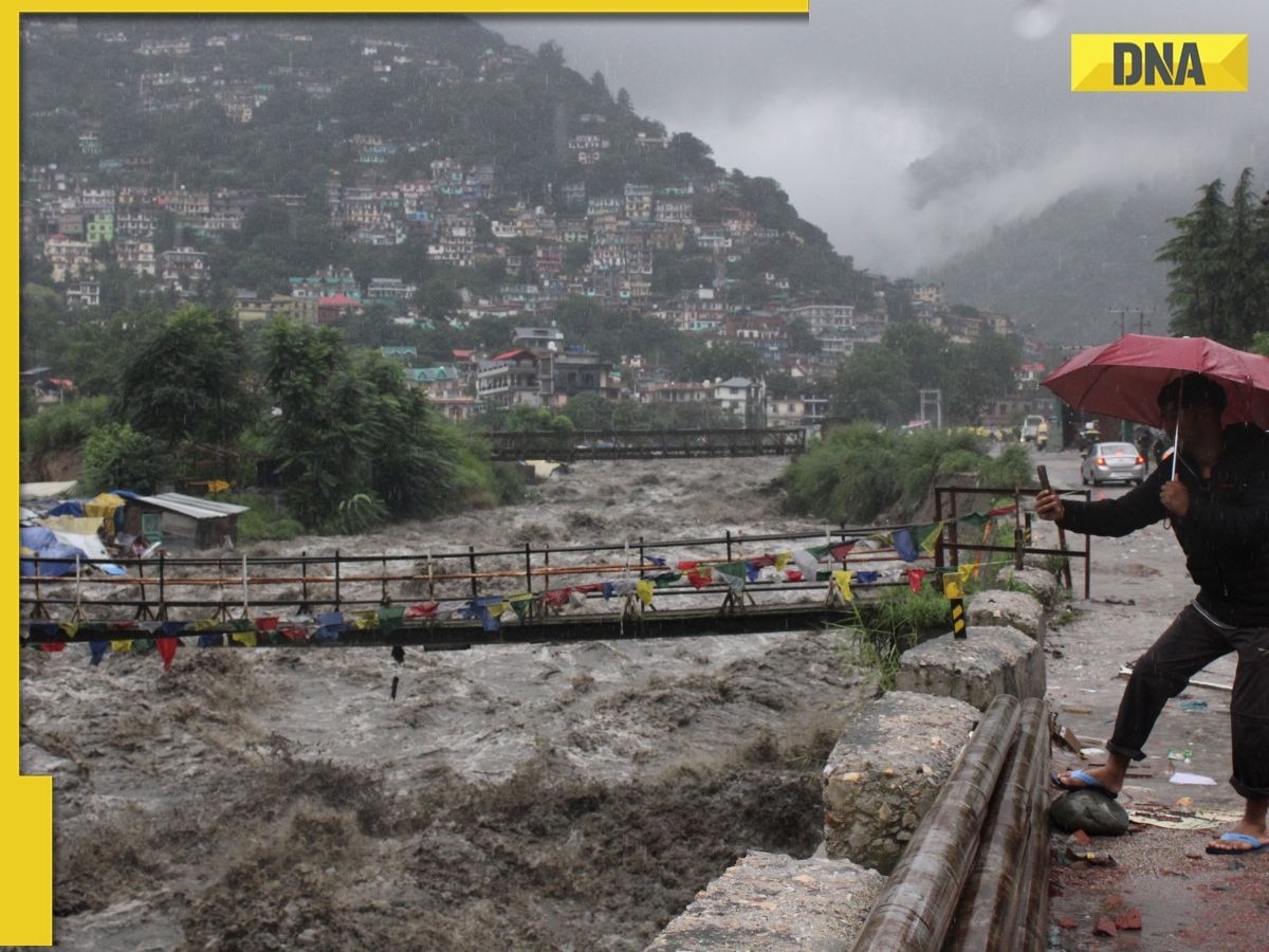 Heavy rains in Himachal Pradesh: Flash floods, landslides cut off 400 routes in Kullu, Chamba, Mandi, watch video