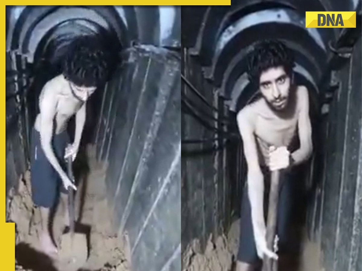 Hamas releases chilling video of Israeli hostage digging own grave: 'Every day, my body becomes weaker and...'