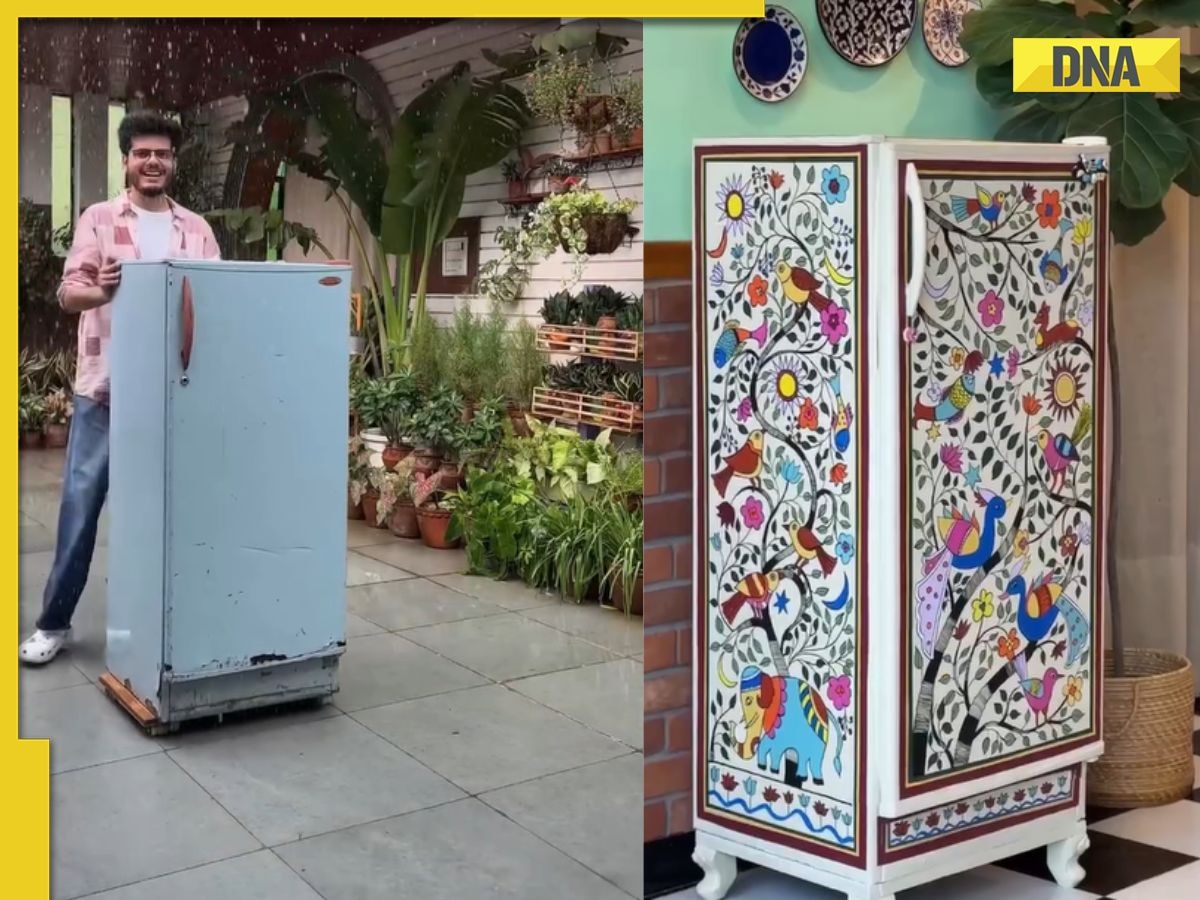 Man gets creative with old fridge, turns it into..., actor Aparshakti Khurana says...