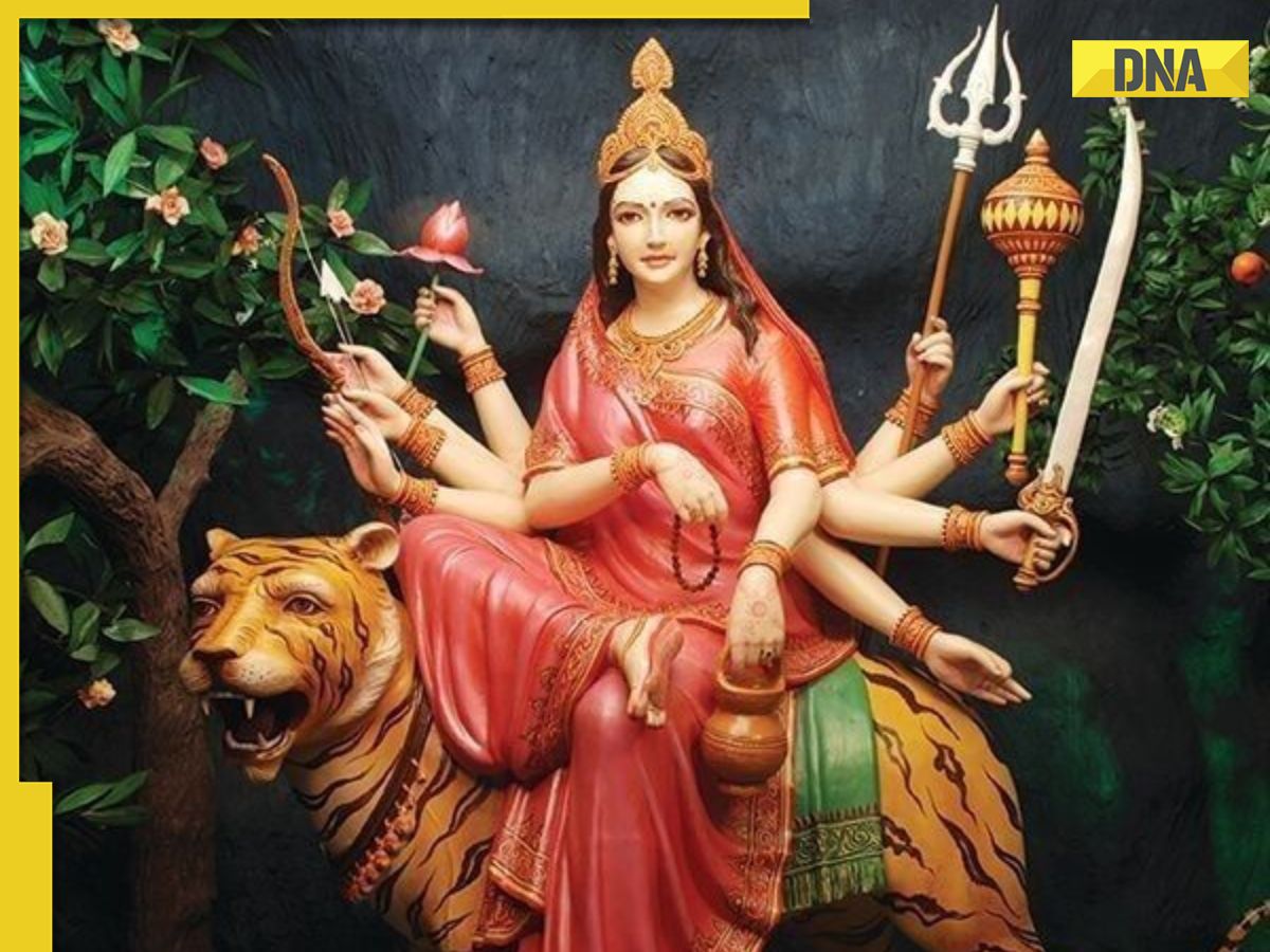 general Navratri 2025 Day 3: Maa Chandraghanta puja vidhi, significance, mantra, colour, more general Navratri 2025 Day 3: Maa Chandraghanta puja vidhi, significance, mantra, colour, more