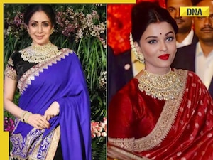 general When Sridevi gifted Aishwarya Rai Bachchan polki necklace for South Indian tradition, which She wore at...