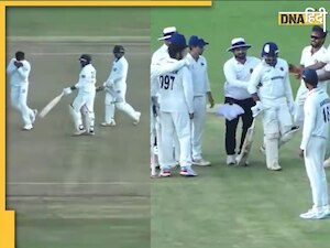 आउट होने पर गुस्से से आग बबूला हुए पृथ्वी शॉ, गेंदबाज के पीछे बल्ला लेकर दौड़े, VIDEO