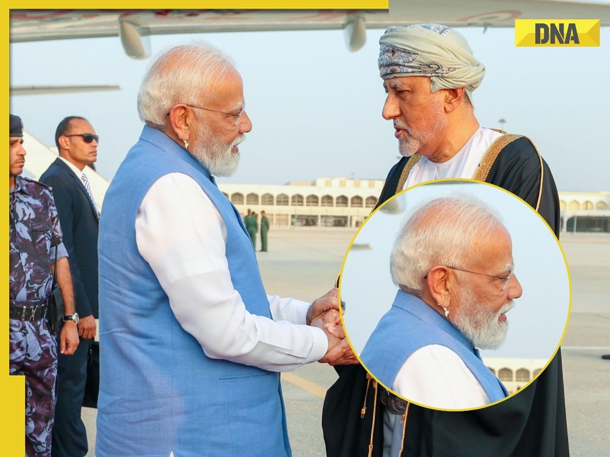 DNA Verified: PM Modi spotted wearing earring while meeting with deputy PM Sayyid Shihab bin Tariq Al Said on his Oman visit? 