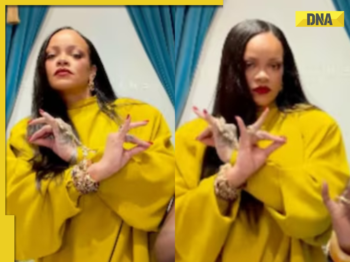 Rihanna attempts Bharatanatyam mudras in viral video, netizens say 'Tamil culture FTW' - Watch