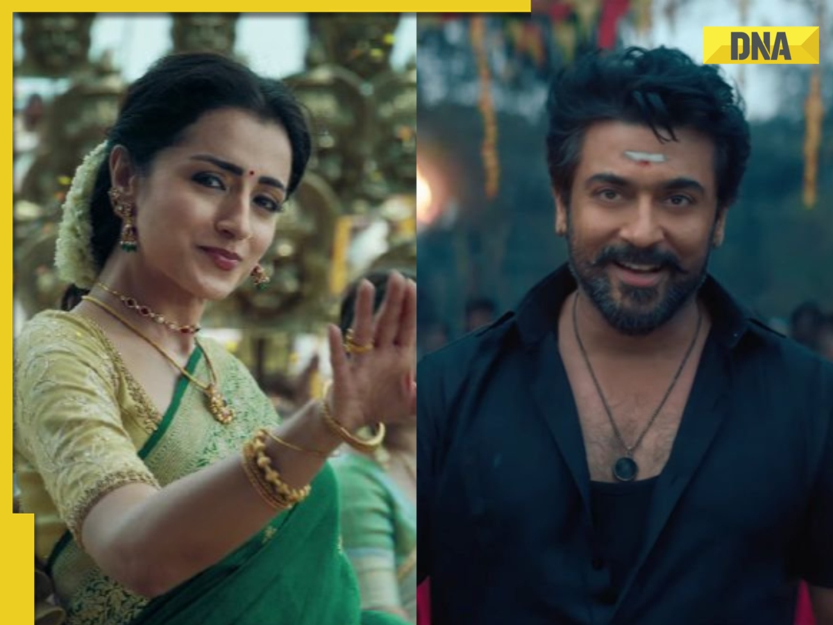 Karuppu box office collection day 1: Suriya, Trisha's film opens well, earns ₹15.50 crore