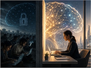 The AI Window Dressing: How the Democratising Effect masks AI's new class divide