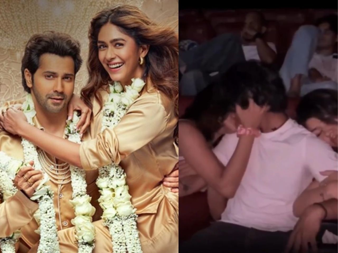 Varun Dhawan's HJTIHH 'promotes' viral making-out clip, pulls down negative reviews, bombards fake theatre reaction videos? Netizens lose cool