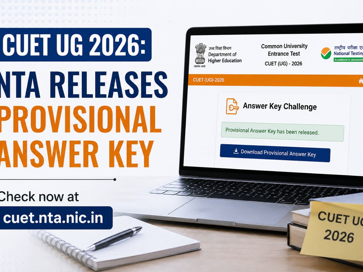 CUET UG 2026: NTA releases provisional answer key at cuet.nta.nic.in; Check steps to download, key details