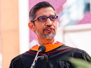 Big embarrassment to Google CEO Sundar Pichai: Student walks during his speech at Stanford University graduation ceremony
