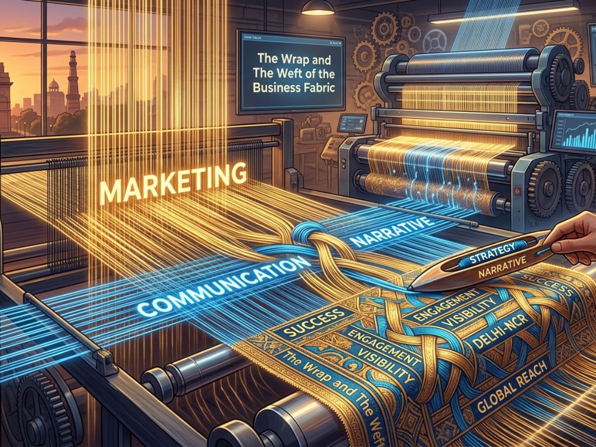 Marketing and Communication: The wrap and the weft of the business fabric