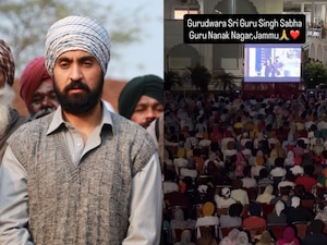 Despite worldwide ban, Diljit Dosanjh's Satluj screened at Jammu Gurudwara, netizens amused over audience turnout: 'Did you cry when shit...' | Viral video