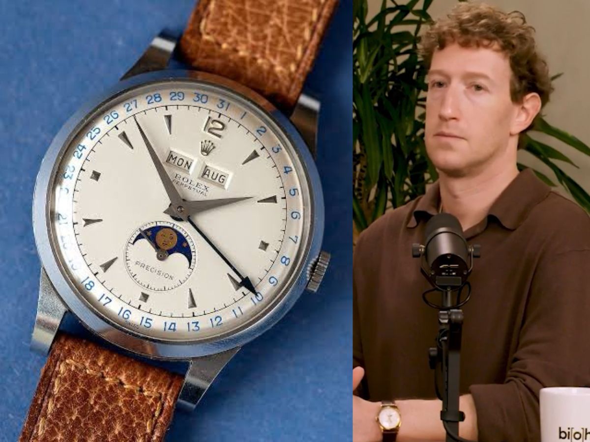 Mark Zuckerberg's rare $2 million Rolex 'Stelline' at AI podcast: What makes it one of the world's most coveted watches?