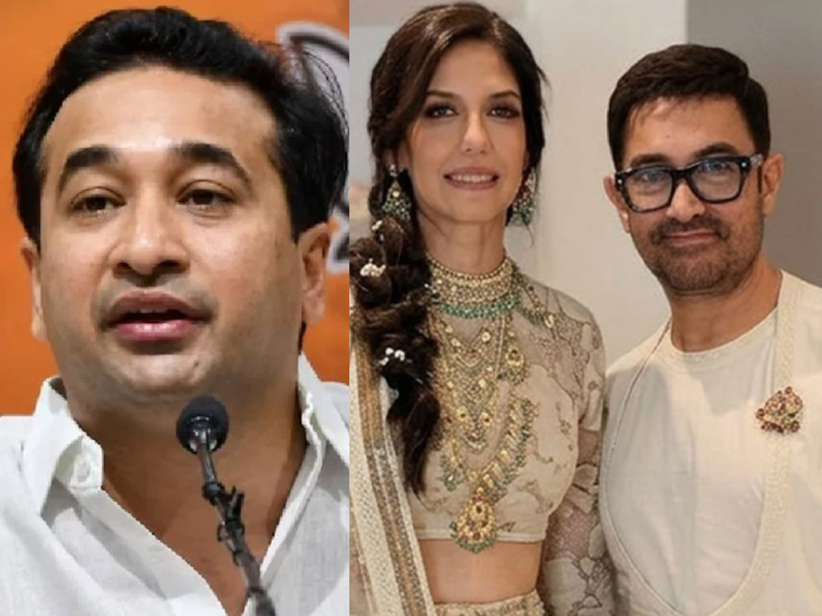BJP minister Nitesh Rane blasts Aamir Khan for his third marriage: 'He is becoming brand ambassador of love jihad'