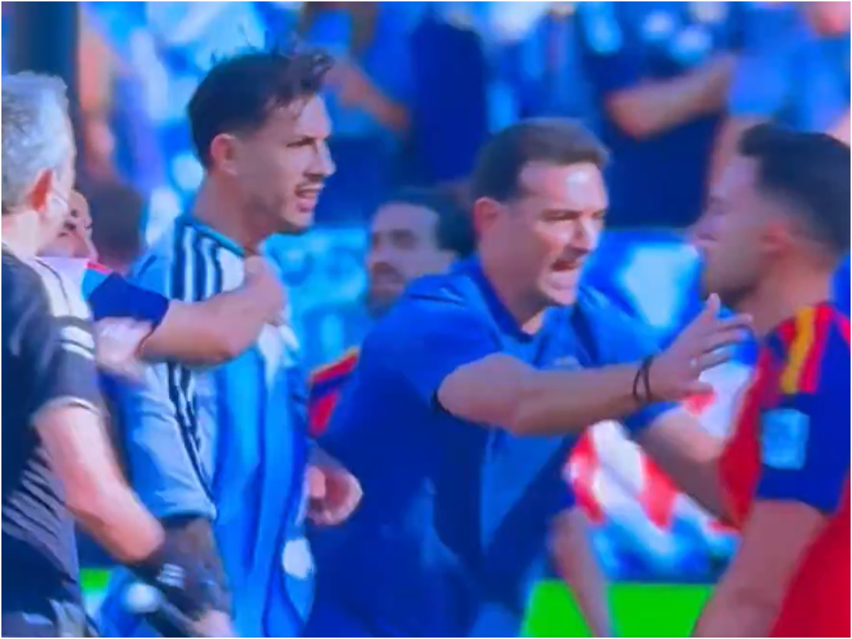 Viral video: World Cup Final ends in chaos as Argentina's Leandro Paredes sent off after final whistle