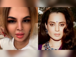 Viral Video | Rakhi Sawant bashes Kangana Ranaut for attacking Gen Z protesters: 'Chudail, aur thappad khaane hain?'