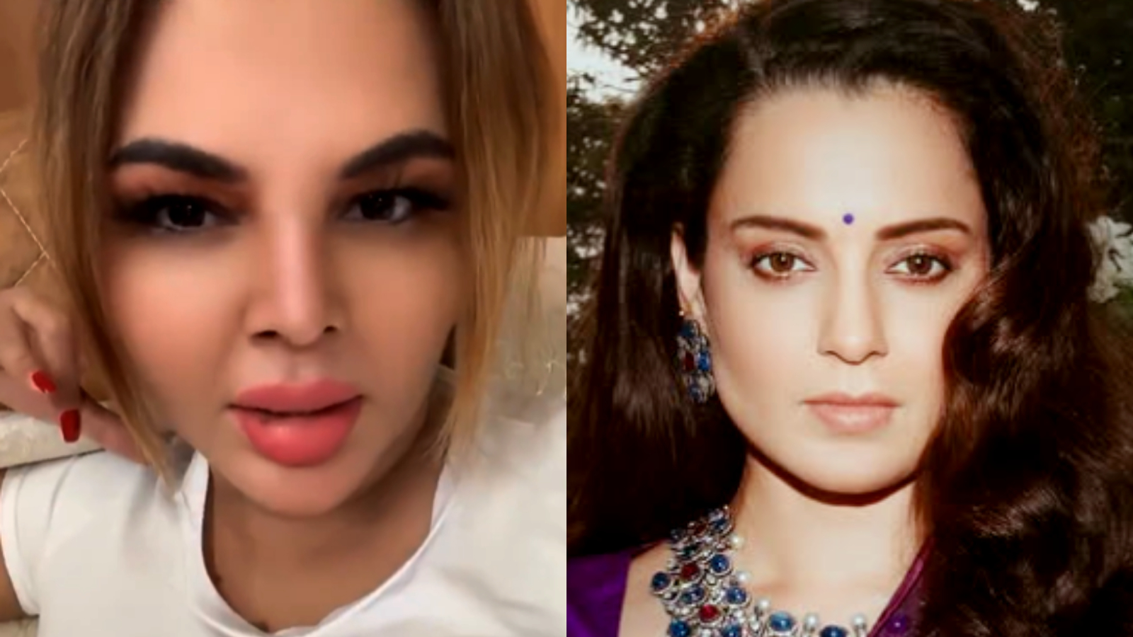 Viral Video | Rakhi Sawant bashes Kangana Ranaut for attacking Gen Z protesters: 'Chudail, aur thappad khaane hain?'