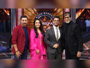 Aamir Khan, Sunny Deol, Preity Zinta join Amitabh Bachchan on KBC 18 premiere episode to promote Batwara 1947