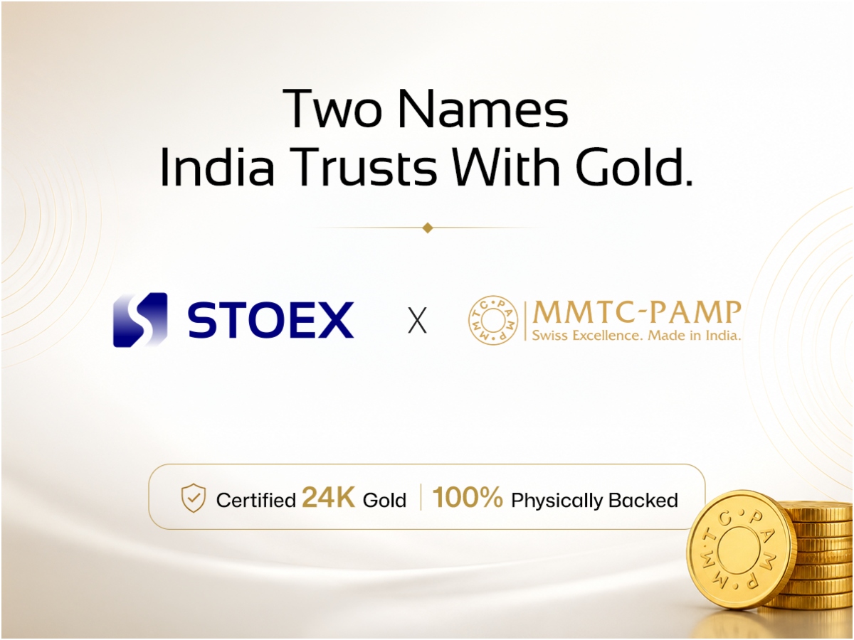MMTC-PAMP partners with STOEX to bring verified gold savings to digital-first investors