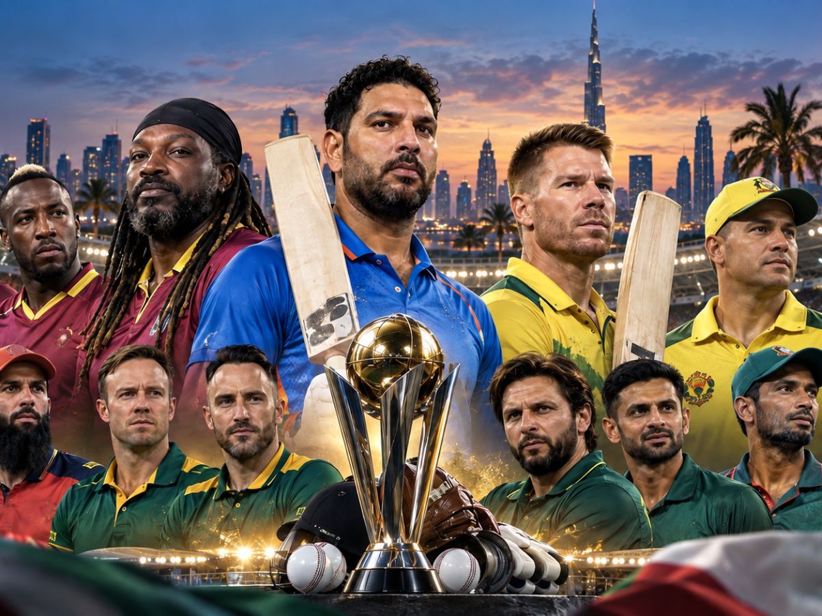 Sixes, nostalgia and old rivalries: Who are the global icons headlining WCL season 3 in Dubai?