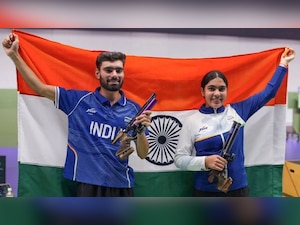 Asian Games 2026: India's Suruchi-Kamaljeet star in 10m air pistol mixed team to win gold