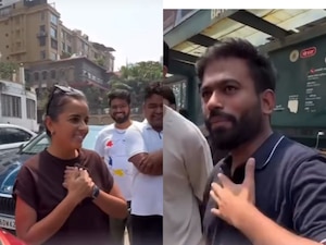 Viral video: Before CJP protest, Abhijeet Dipke spotted outside Mannat, his fan says 'nobody is looking at Shah Rukh Khan' due to him, netizens react