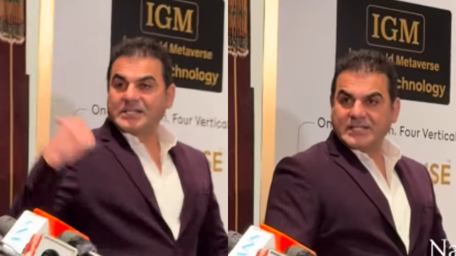 Arbaaz Khan gets angry, walks off when asked about Salman Khan at Mumbai event: Watch