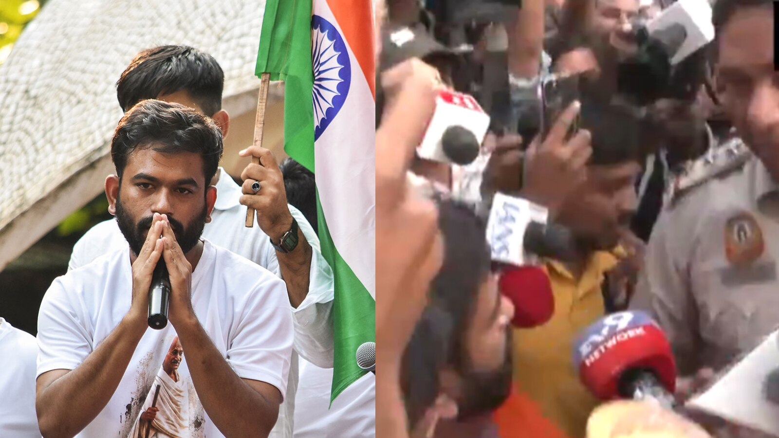 Abhijeet Dipke detained; Delhi police tightens security at Connaught Place ahead of 'Lehra Do Tiranga' protest
