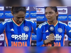 What is wrong with Indian women's cricket team? Harmanpreet breaks down, throws mic after scoring unbeaten 91! Watch video