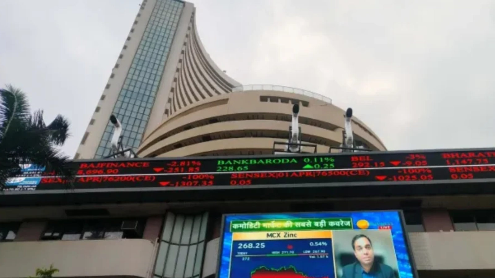 Sensex, Nifty lose ground as crude oil surges to $114, metal and consumer durables stocks tumble