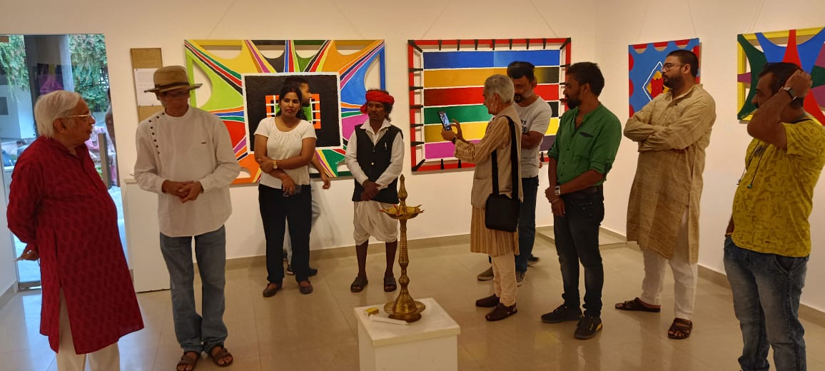 ​​​​Ashish Kachhwaha Painting Exhibition Delhi