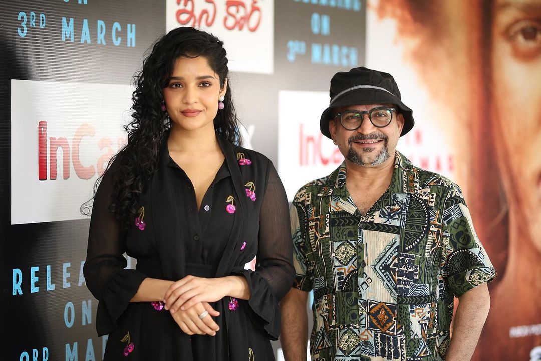 Incar Film Director Harsh Warrdhan and actress Ritika Singh