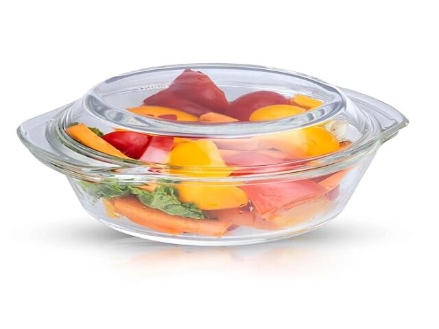 AGARO Elite Glass Casserole