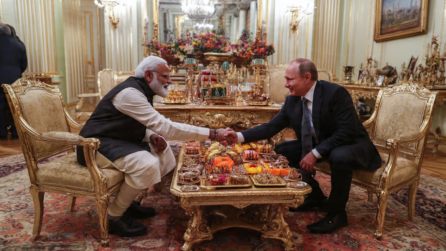 पुतिन को मोदी ने क्या-क्या गिफ्ट किया,