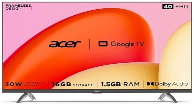 Acer 40 inches Full HD Smart LED Google TV