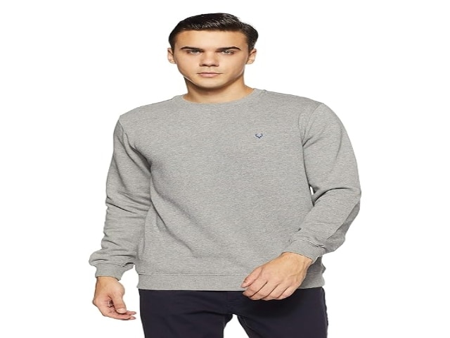 Allen Solly Men's Cotton Crew Neck Sweatshirt