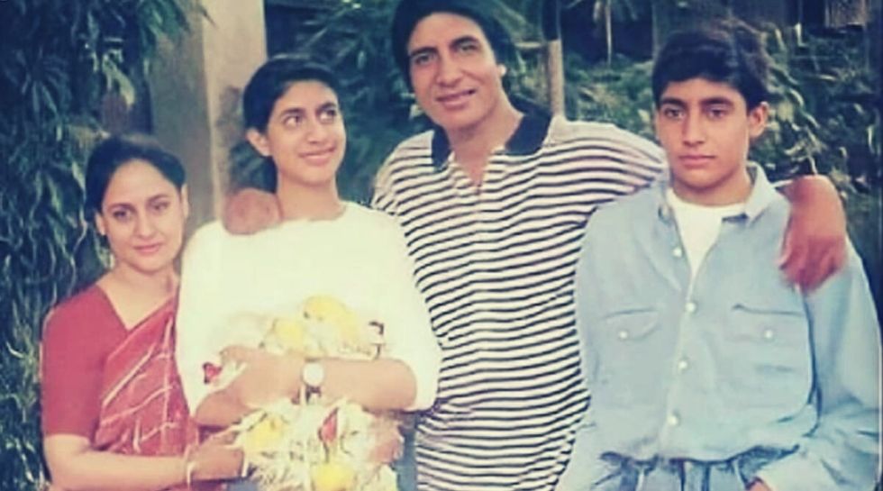 Amitabh Bachchan family photo