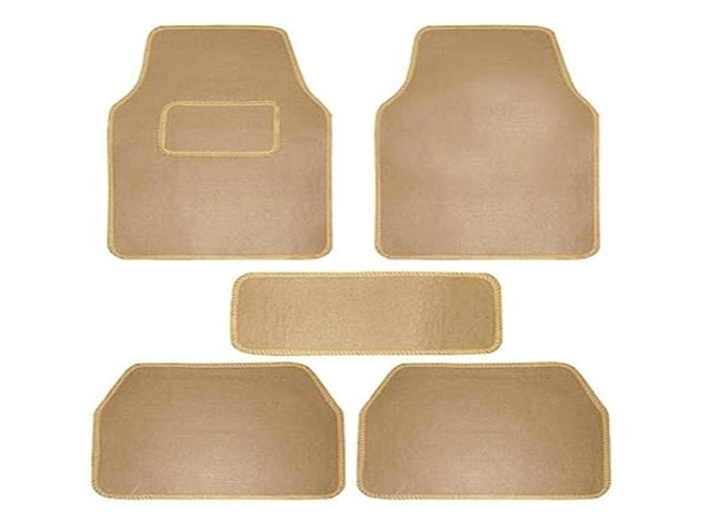 Carigiri Beige Universal Fit Carpet Floor Car Mat