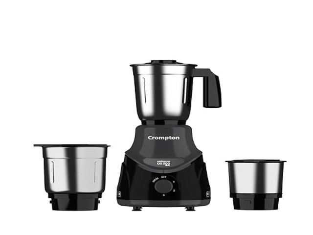 Crompton DS 500 BLK 500-Watt Mixer Grinder