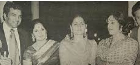 Dharmendra Hema malini and Prakash Kaur