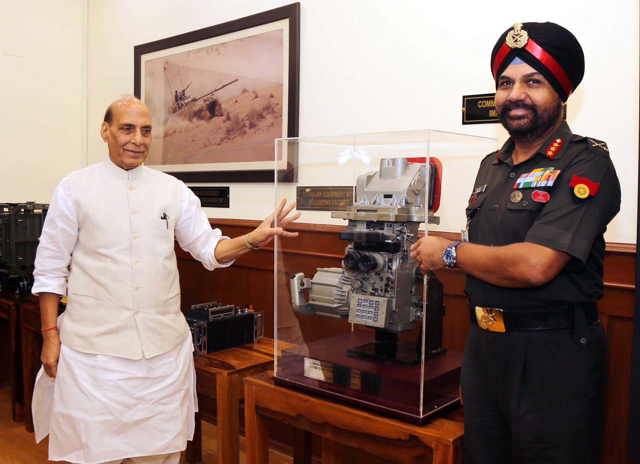 Indian Army soldiers heavy enemy like fighting machine being equipped special military equipment