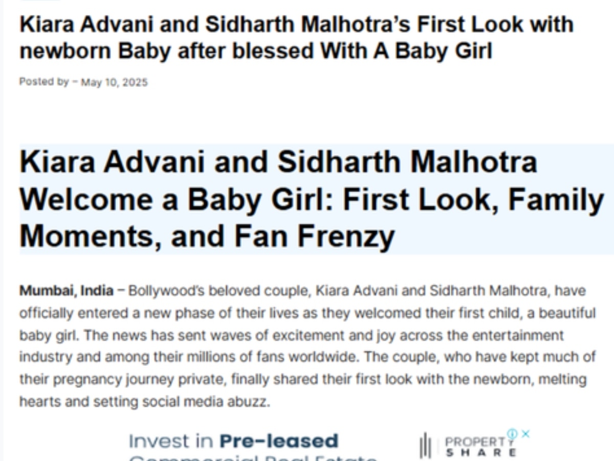 Fake Article