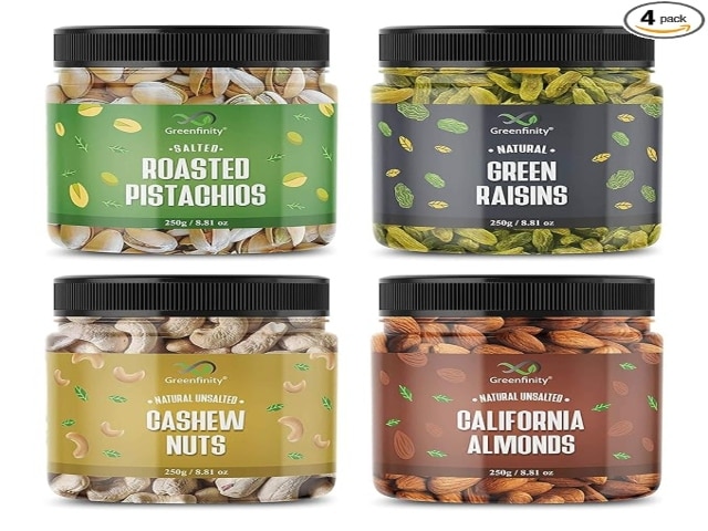 GreenFinity Dry Fruits Combo Pack