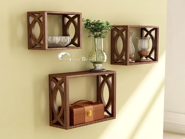 Home Sparkle MDF Wooden Wall Shelves