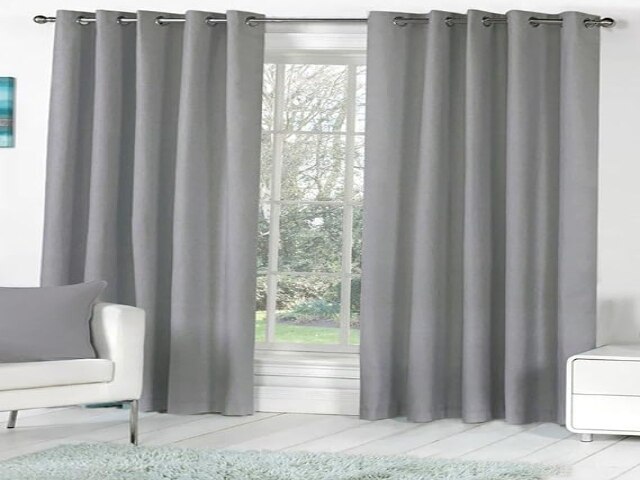 Homefab India Royal Silky Grommet Door Curtain