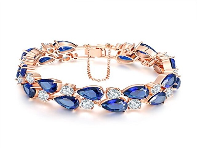 Jewels Galaxy Crystal Bracelet For Women/Girls