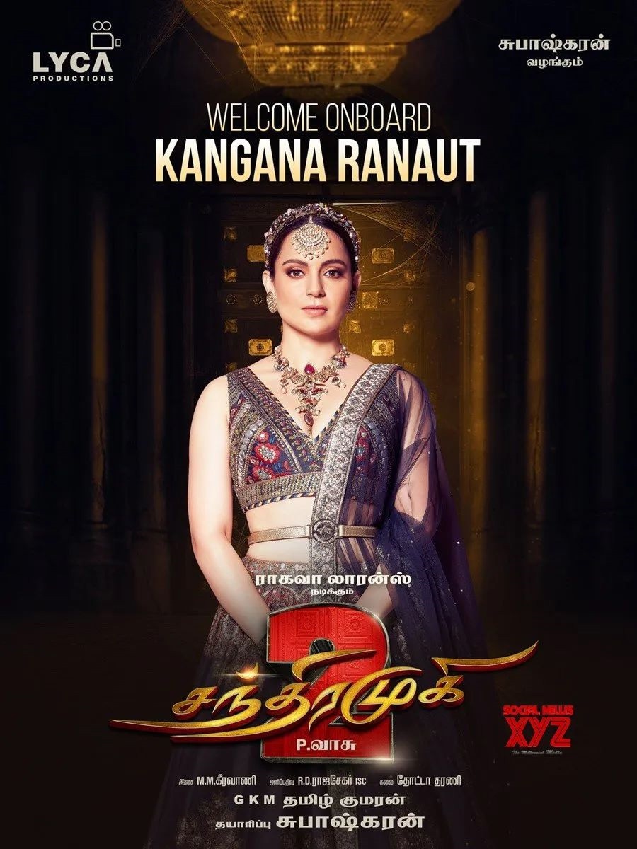 Kangana Ranaut in chandramukhi 2