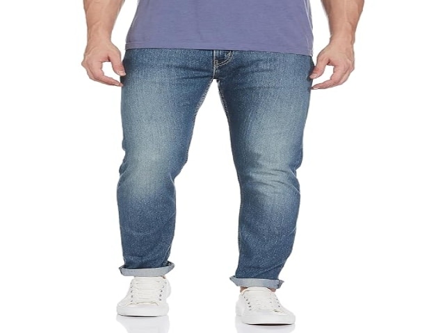 Levi's Men Mid Rise Slim Tapered Fit Jeans