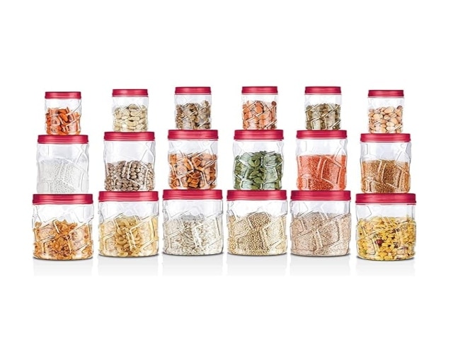 MILTON Vitro Plastic Pet Storage Jar and Container