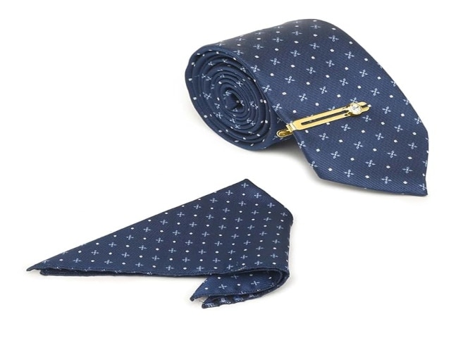 MUTAQINOTI Mens Woven Premium Silk Necktie 