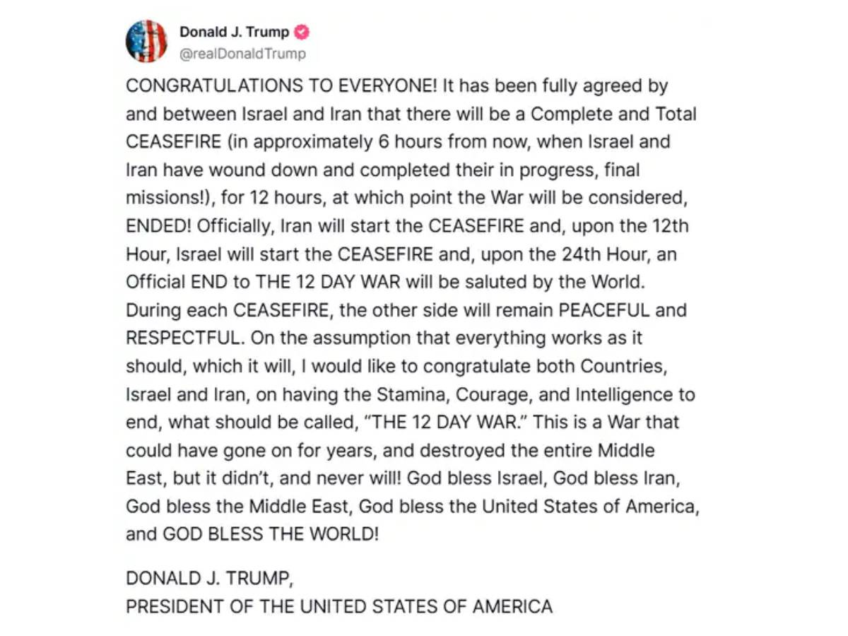 Trump Tweet